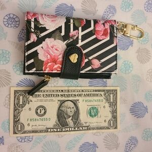 Betsie Johnson small floral wallet